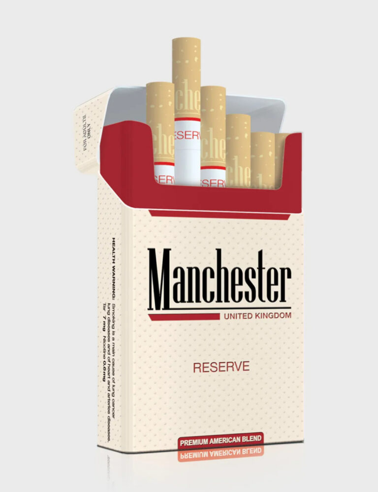 Manchester United Kingdom Reserve Cigarettes (SKU SS-218) - 1 Carton (10 Packs)