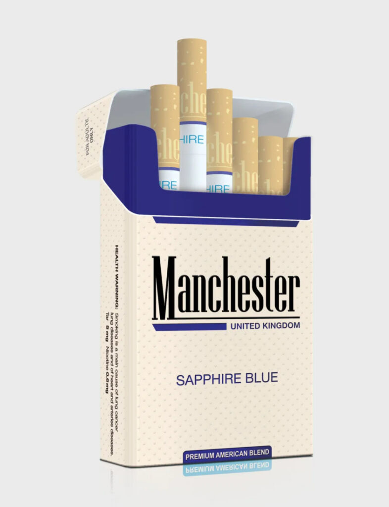 Manchester United Kingdom Sapphire Blue (SKU SS-232) - 1 Carton (10 Packs)